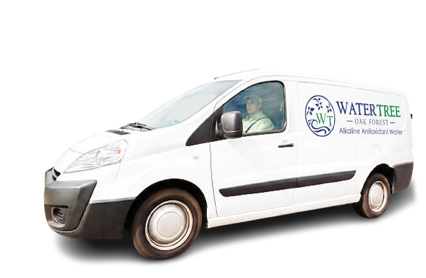 Water Tree delivery van